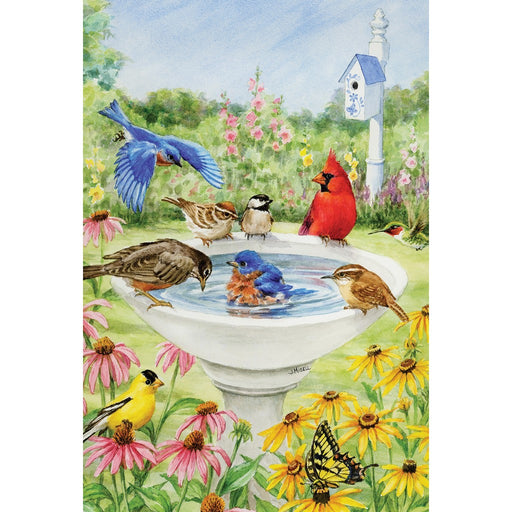 Birdy Dippin Garden Flag