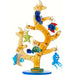Glass Coral Tree with Sea Life Ornaments - 6 Inch GB