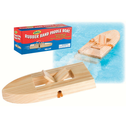 Rubber Band Paddle Boat