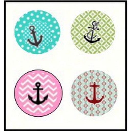 Drop the Anchor Magnetic Wine & Drink Charm Set