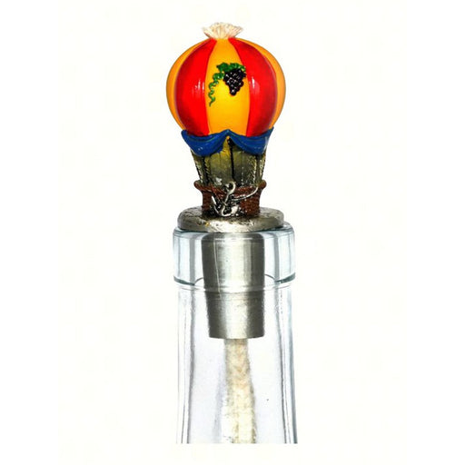 Hot Air Balloon Pewter Winelight Painted