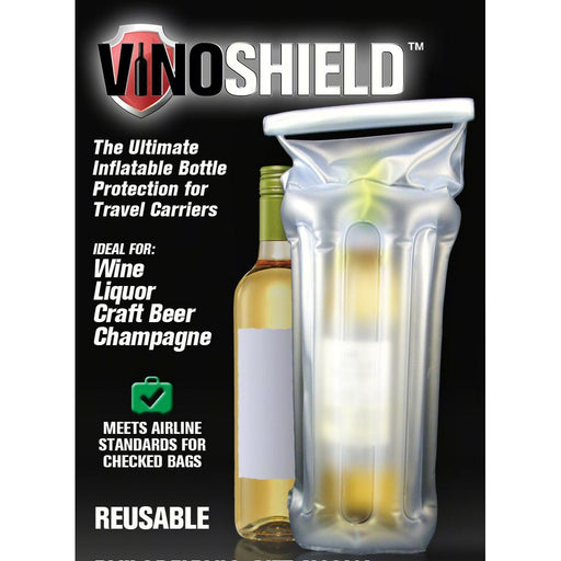 Vino Shield Inflatable Wine Protector Carrier