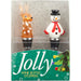 Bottle Stopper - Reindeer/Snowman - S/2 PVC