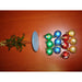 Tree - Disney Decal with12 Ornaments - 6 Inch