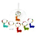 Glass Llama Wine Charms S/6