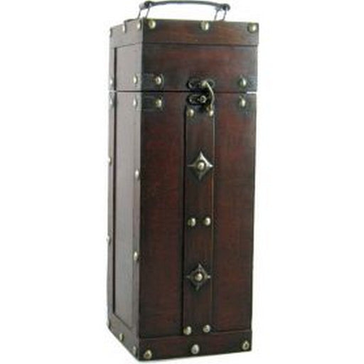 Wooden Single Wine Box - Medie