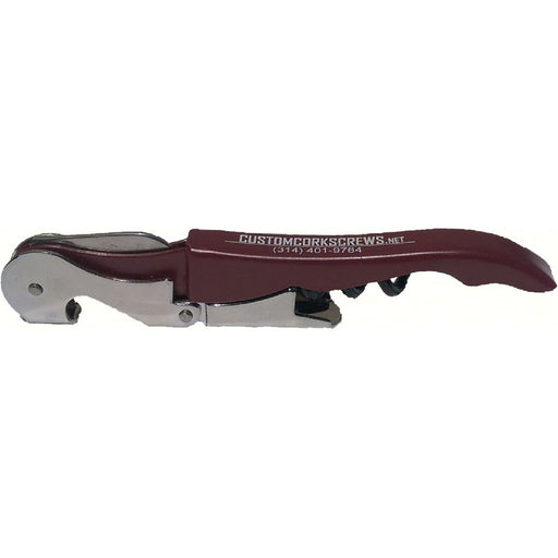 Burgundy Customized Corkscrew