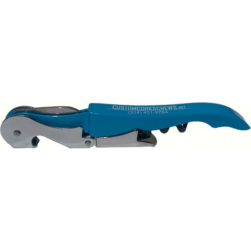 Blue Customized Corkscrew