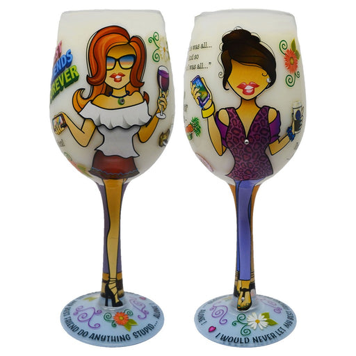 Wine Glass Best Friends