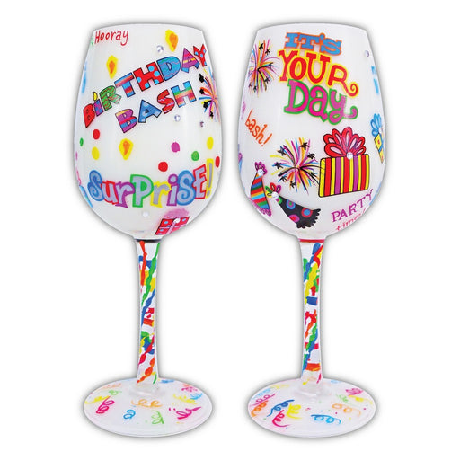 Wine Glass, Birthday Bash