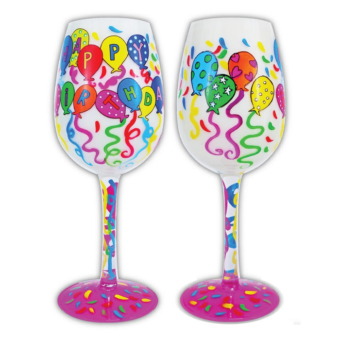 Wine Glass, Happy Birthday to You