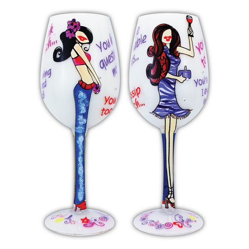 Wine Glass Lasting Friendships