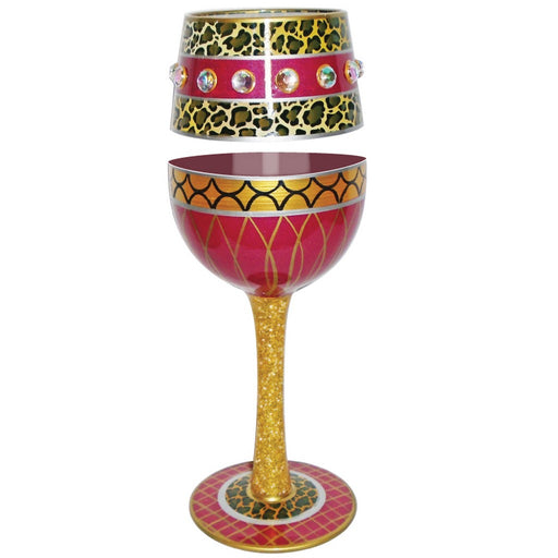 Wine Glass Liberated Bottom's Up