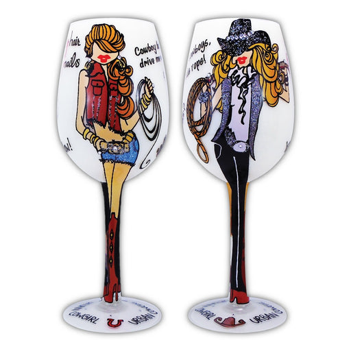 Wine Glass Urban Cowgirls