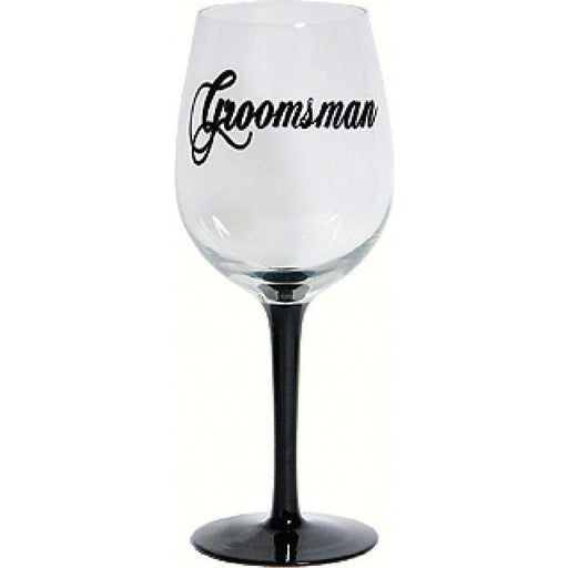 Wine Glass WP - Groomsman