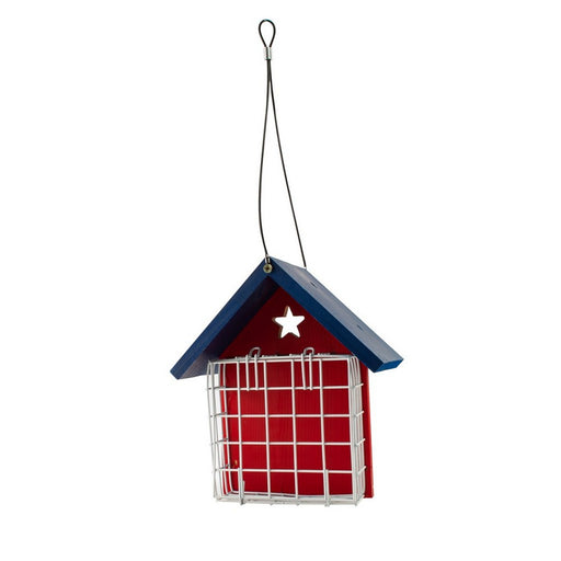 Patriotic Double Suet Feeder