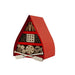 Lake & Cabin Red Canoe Insect Shelter