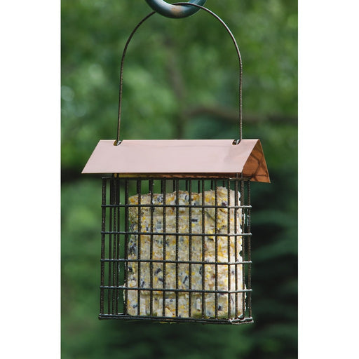 Copper Top Single Suet Cage