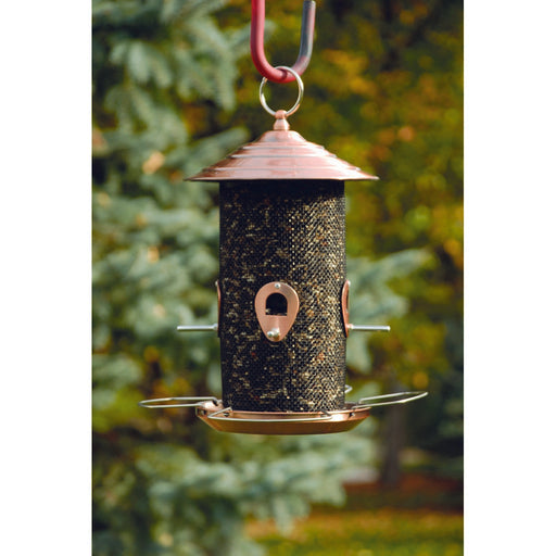 Brushed Copped Mixed Seed Feeder