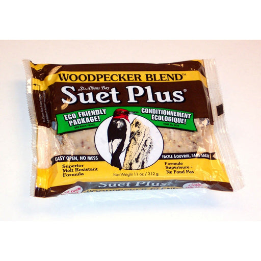 Woodpecker Blend 11 oz Suet Cake + Freight West of Rockies Only Must order in 12's