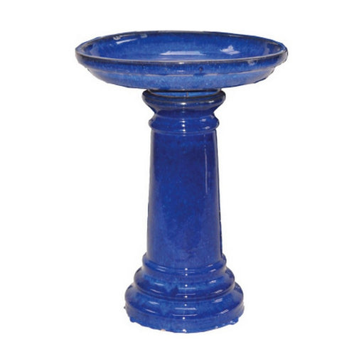 Bird Bath Medium Cobalt Blue