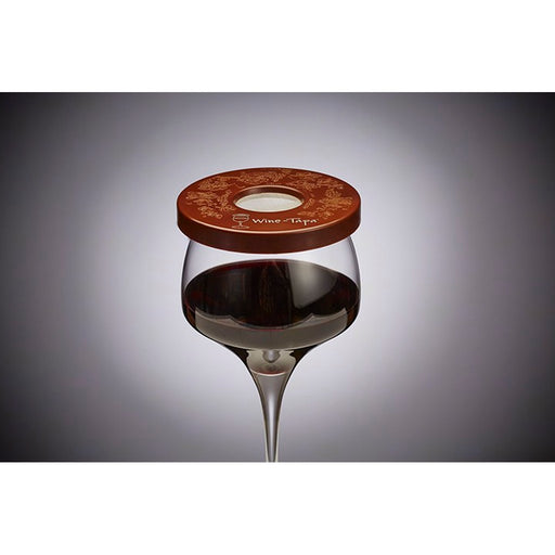 Wine Glass Cover - Chocolate Color