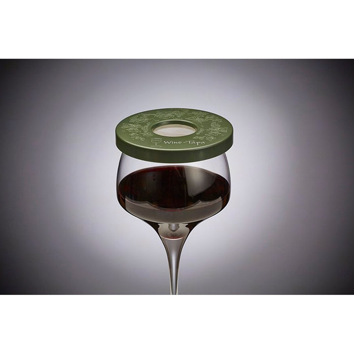 Wine Glass Cover - Olive Color