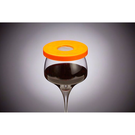 Wine Glass Cover - Tangerine Color