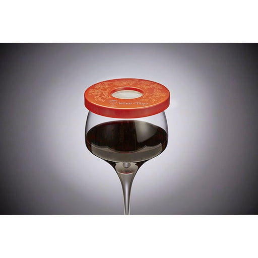 Wine Glass Cover - Terra Cotta Color