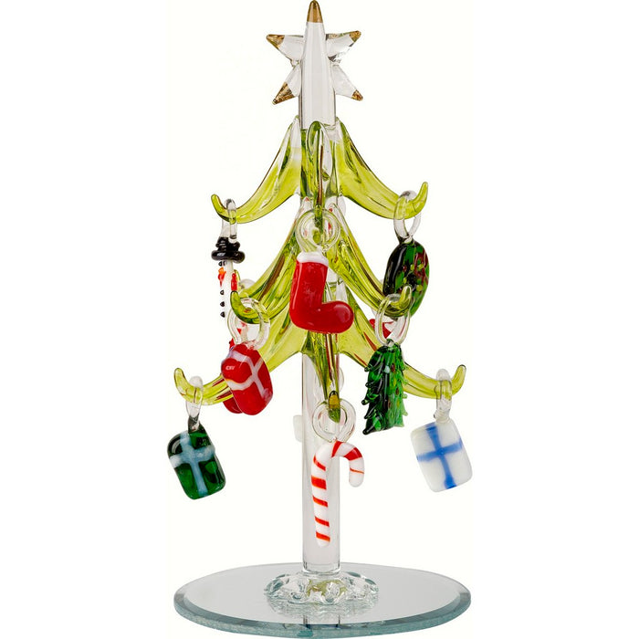 Tree - Green - with Ornaments - 6 Inch - GB