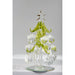 Tree - Green with Crystal Snowflake Ornaments - 6 Inch GB