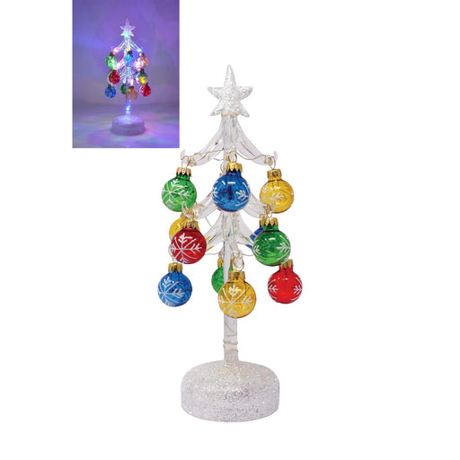 Tree - Light Up - 10 inch with 12 ornaments - GB