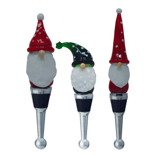 Gnome Trio Bottle Stoppers  GB