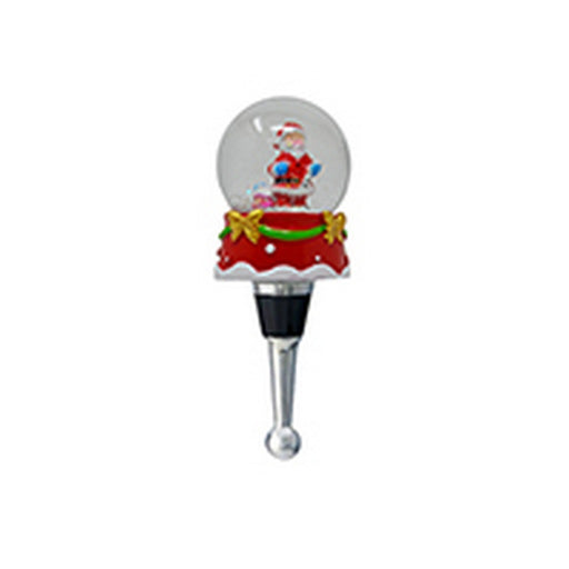 Santa Snow Globe Bottle Stopper GB