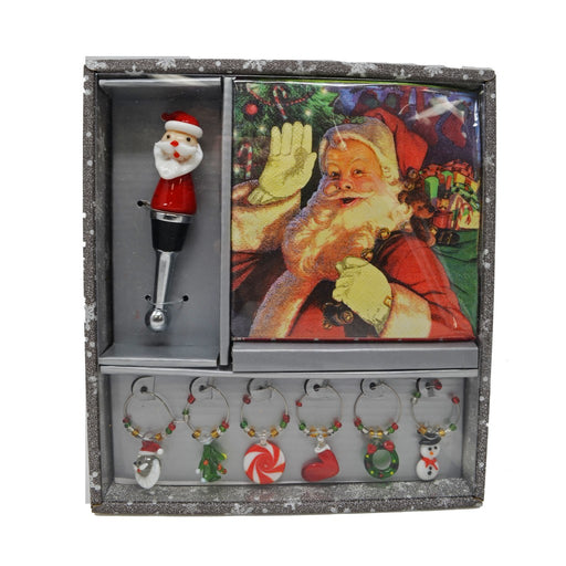 Hostess Set - Vintage Santa Claus