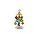 Green Tree with Polka Dot 6 inch with 12 Ornaments PVC