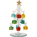 Tree - Clear - with Gift Box Ornaments - 6 Inch - GB