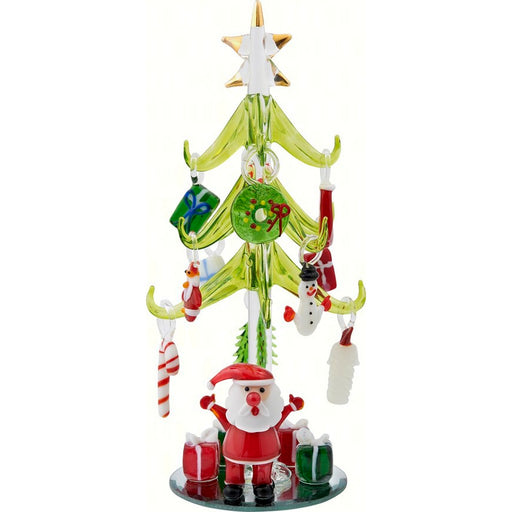 Tree - Green - Santa - 8 Inch - GB