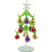 Tree - Green - with 9 Pearled Ornaments - 6 Inch - GB