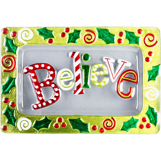 Christmas Platter - Believe - 14x9 Inches