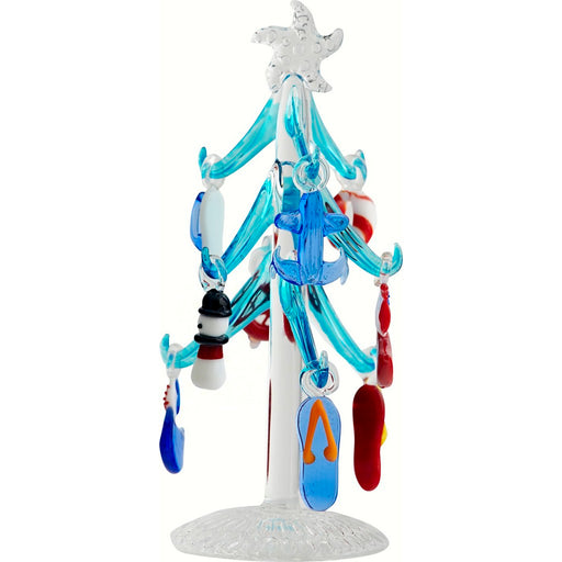 Tree - Nautical - 6 Inch - with 9 Ornaments - GB