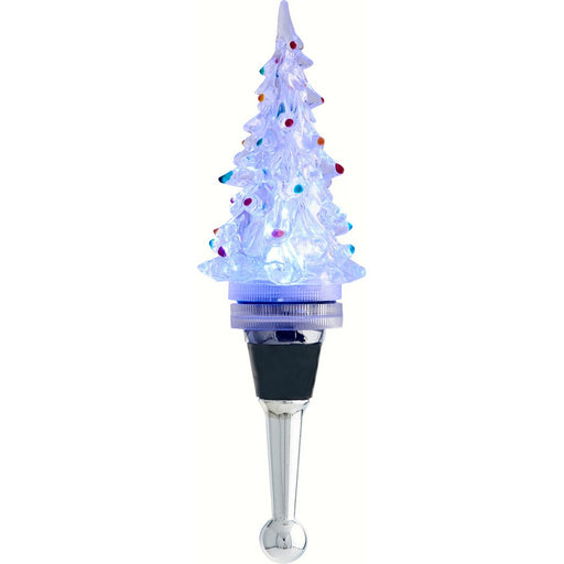 Christmas Tree Light Up Wine Bottle Stopper